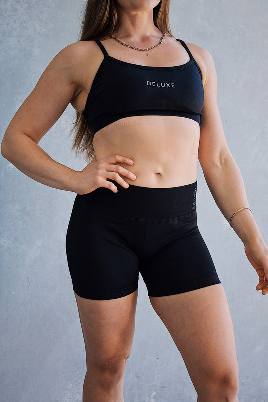 V Bra - Black