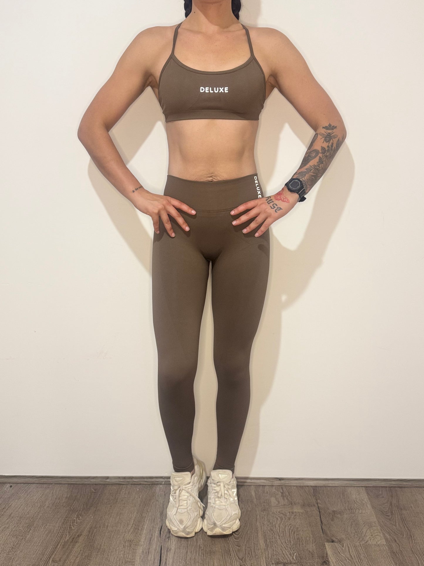 V Leggings - Lilac