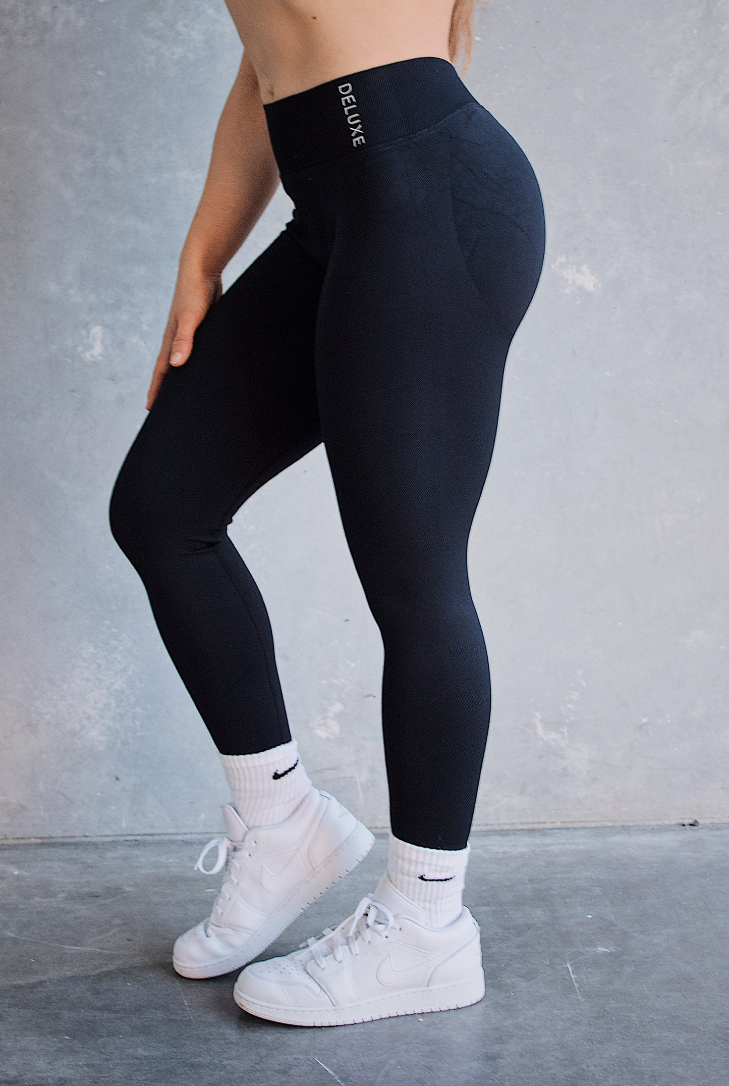 V Leggings - Bubblegum Blue