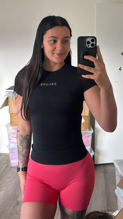 Deluxe Fitted Short Sleeve