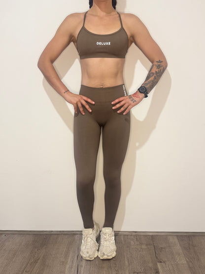 V Leggings - Lilac