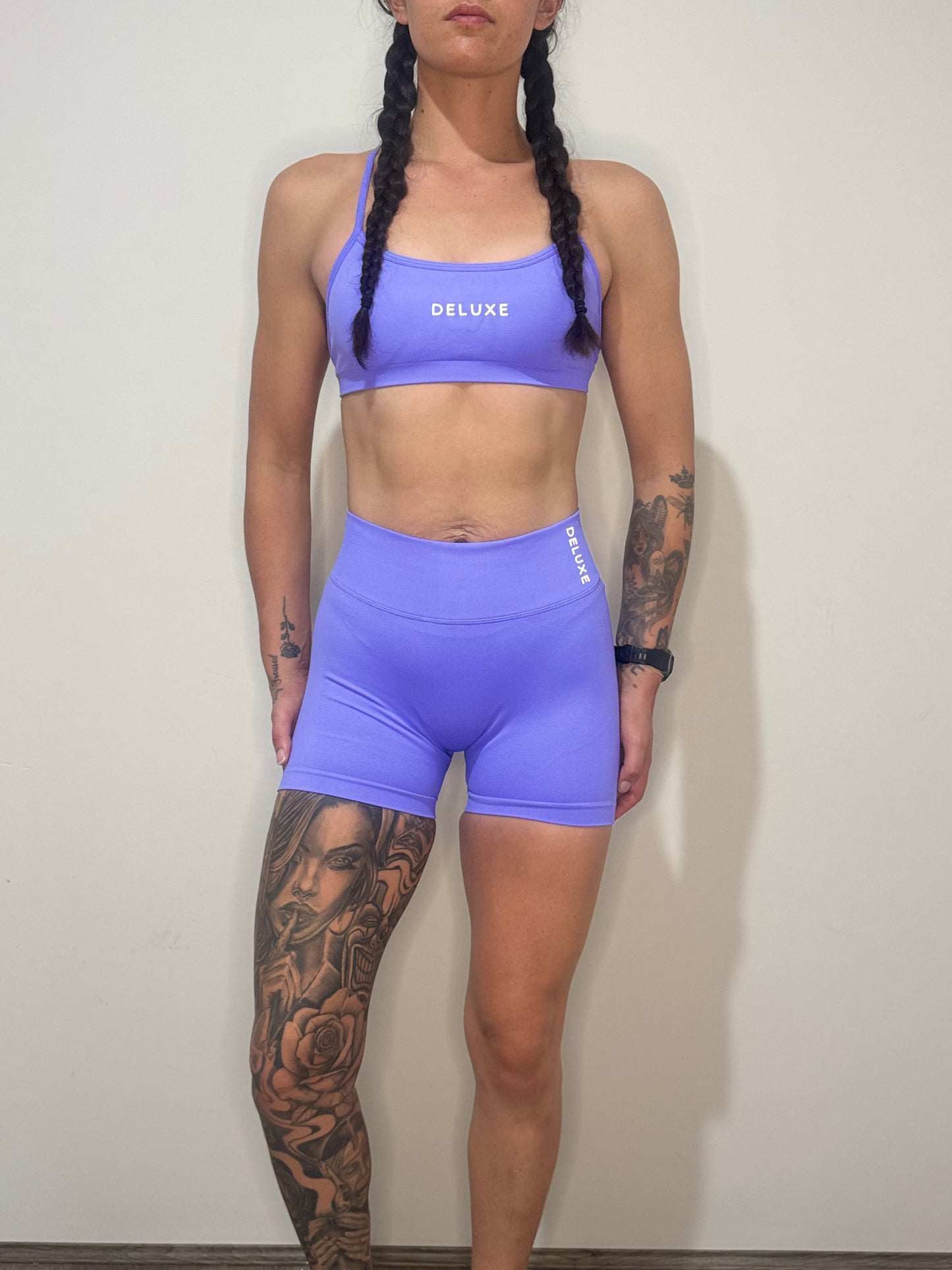 V Bra - Azure Blue